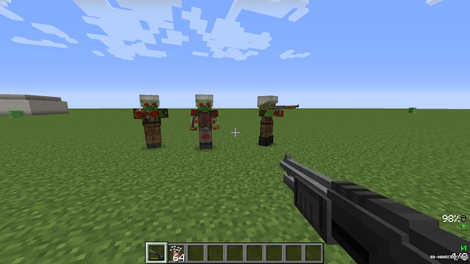 Guns Mod for Minecraft PE 2024 screenshots