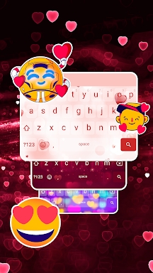 Love Keyboard Theme screenshots