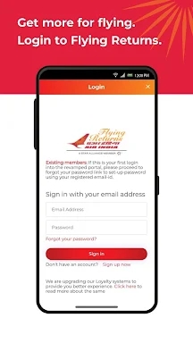 Air India screenshots
