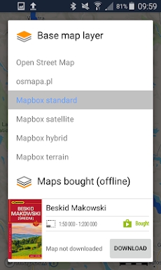 Traseo. Offline maps & trails. screenshots