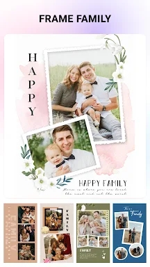 Family photo frame screenshots