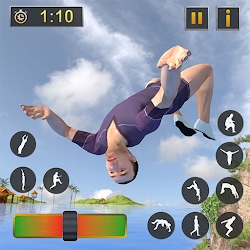 Backflip Challenge:Stunt Games