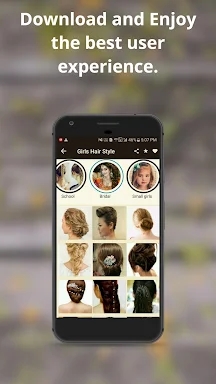 Girls HairStyle ( Offline ) - Creative Hair Styles screenshots