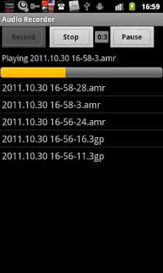 Audio Recorder screenshots