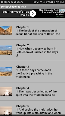 Audio Bible in English screenshots