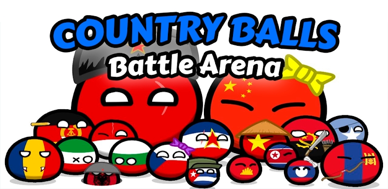 Country Balls Io: Battle Arena screenshots