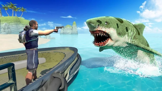 Shark Attack Sim: Hunting Game screenshots