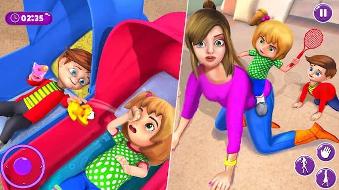 Virtual Mother Twins Baby screenshots