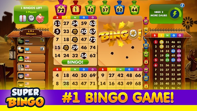 Super Bingo HD - Bingo Games screenshots