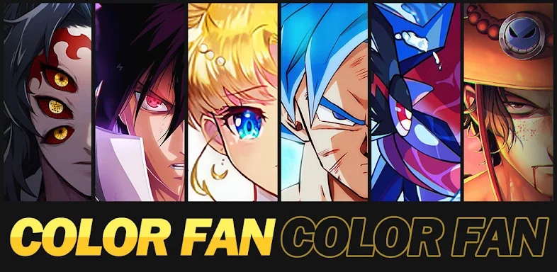 Color Fan - Color By Number screenshots