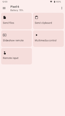KDE Connect screenshots