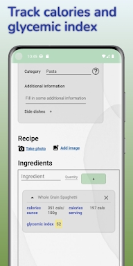 Food Log Journal -Diet Tracker screenshots