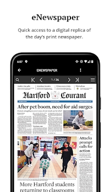 Hartford Courant screenshots