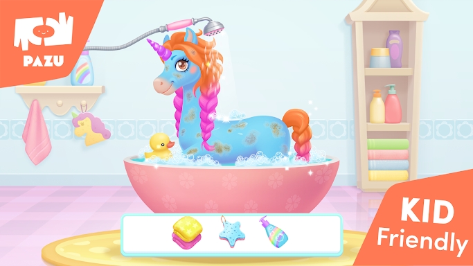My Unicorn dress up for kids screenshots
