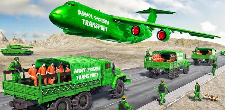 Army Prisoner Transport Truck screenshots