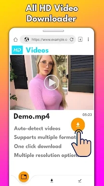 Download Hub, Video Downloader screenshots