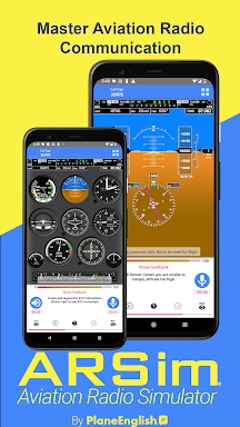 ARSim Aviation Radio Simulator screenshots