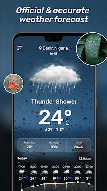 Local Weather Forecast -Widget screenshots