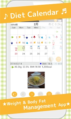 DietCalendar (weight) screenshots