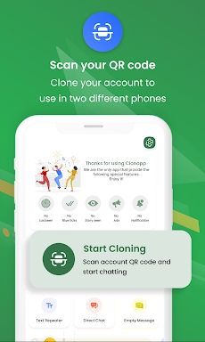 Clonapp Messenger screenshots