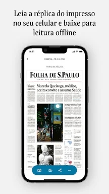 Folha de S.Paulo screenshots