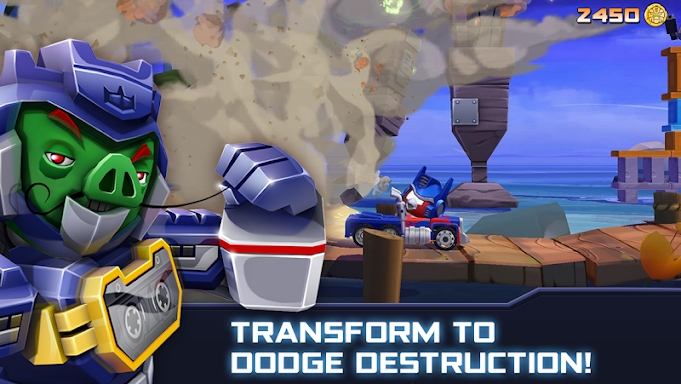 Angry Birds Transformers screenshots