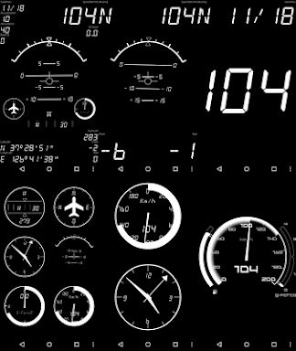 Dashboard Air - Speedometer screenshots