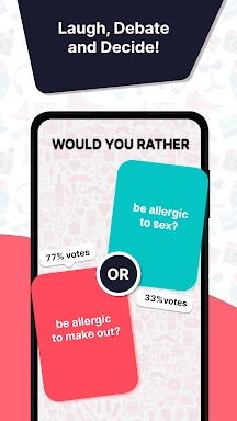 Would You Rather? Party Game screenshots