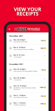 CEFCO Rewards screenshots