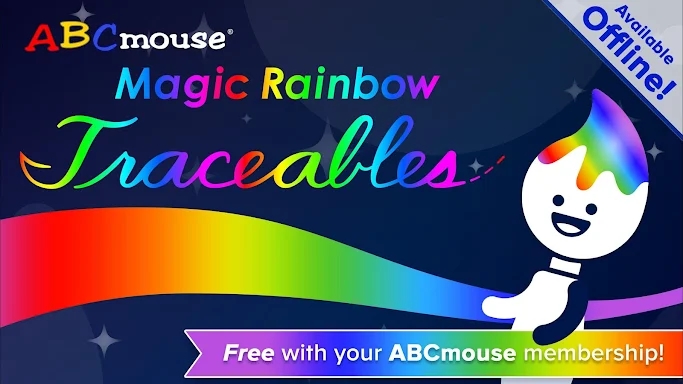 ABCmouse Magic Rainbow Traceables® screenshots