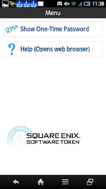 SQUARE ENIX Software Token screenshots