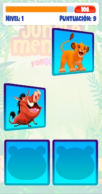 Memorygame for kids: Animals screenshots