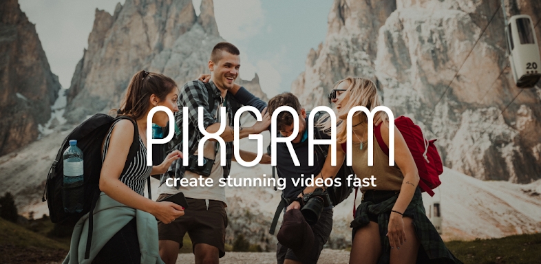 Pixgram- video photo slideshow screenshots
