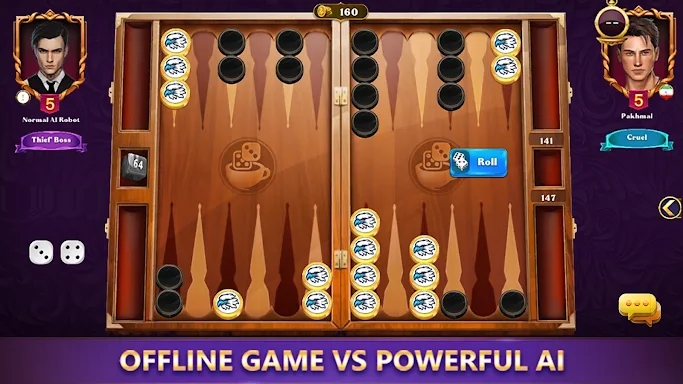 Backgammon Cafe (Online) screenshots