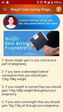 Pregnancy Tips Diet Nutrition screenshots