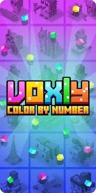 Voxly: 3D Color by Number. screenshots