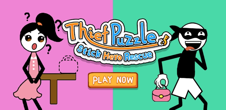 Thief Puzzle:Stick Hero Rescue screenshots
