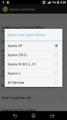 Led Music for Xperia screenshots