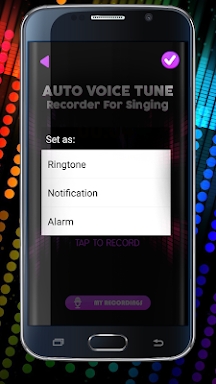 Auto Voice Tune Recorder screenshots