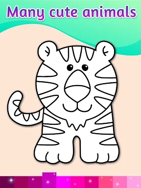 Coloring Pages Kids Games with Animation Effects screenshots