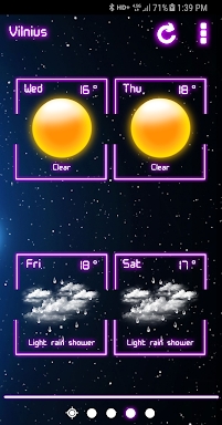 Weather Neon screenshots