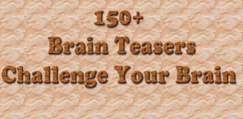 150+ Brain Teasers screenshots