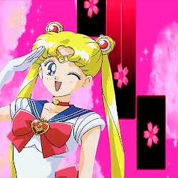 Sailor Moon Piano Tiles Magic