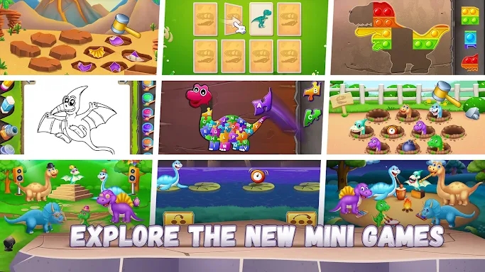 Dino World - Dino Care Games screenshots