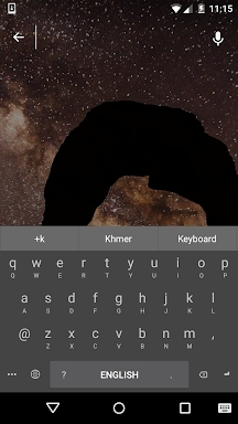Khmer Smart Keyboard screenshots
