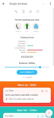 Swim Coach - Swimming Workouts screenshots