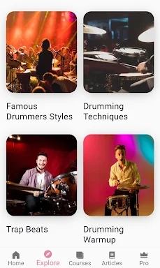 Learn Drums App screenshots