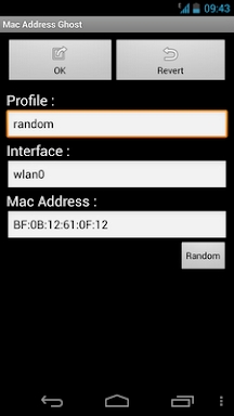 Mac Address Ghost screenshots