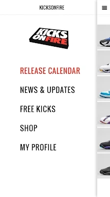 KicksOnFire: Shop, Release Calendar & Price Guide screenshots