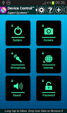 Device Control screenshots